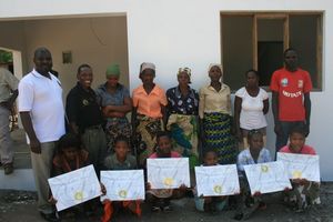 Some new scholarship recipients, from Motaze town.