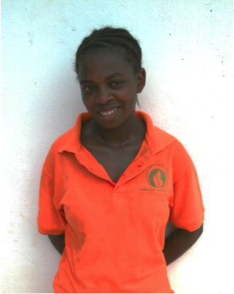 Lidia, one of our scholarship students