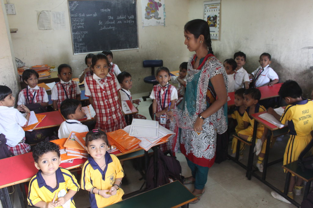 Take 50 poor kids from streets to school in India