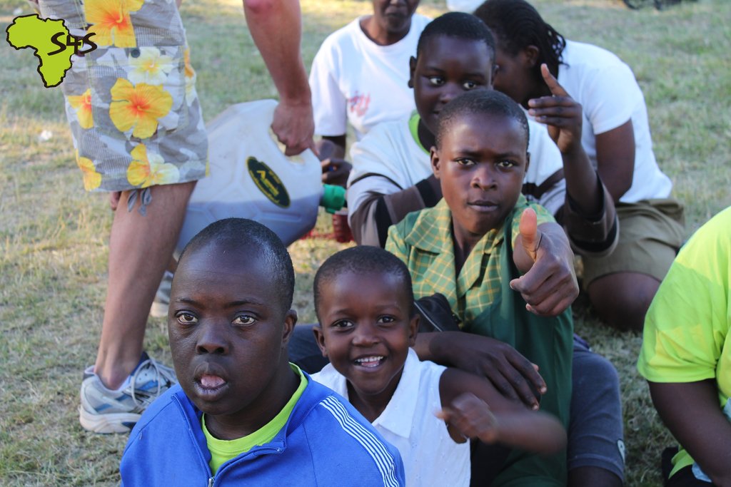 Children after adapted physical activity session.