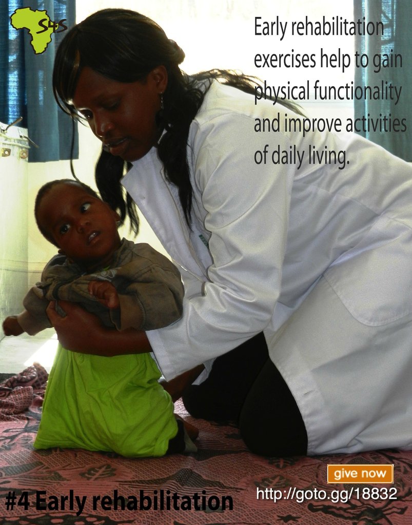 Rehabilitation 260 disabled children in Zimbabwe