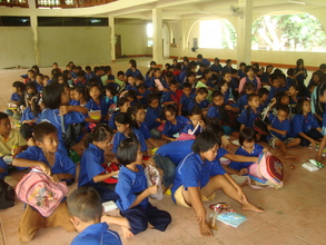 Gathering for registration