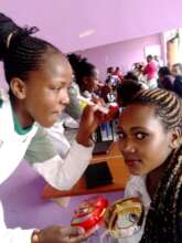 Teresiah at work!