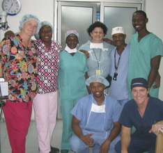Partnering with the local staff in Haiti