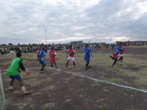 Football and Condoms League in Action