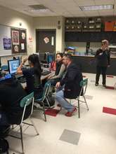 New England students working with mentors