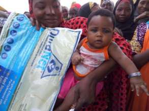 8 month old Hannatu & her mother