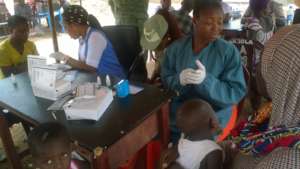Malaria outreach Tegina