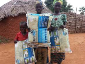 Young children who received free LLINs