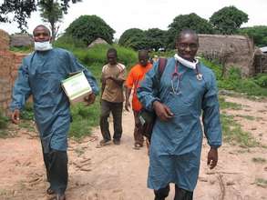 PSJ malaria control task force at work in Maiasara