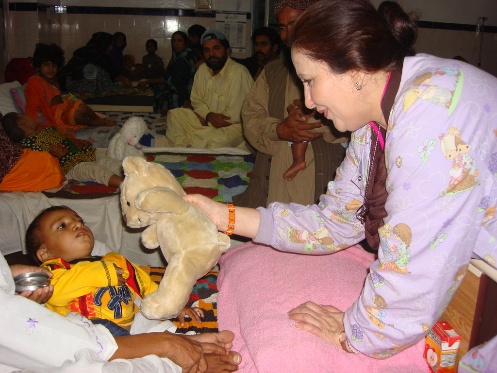 Medical Treatment for 100 Burn Children