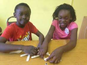 STEAM Ahead participants at a Boys and Girls Club