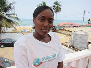 Christina, one of NFA's nurse partners