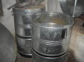 Metal boxes to store seeds/grains