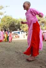 Colorful girls learn assertive communication