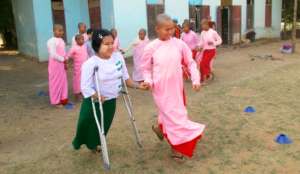 Helping one another learn new sports skills