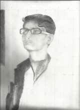 Pankaj sketched himself