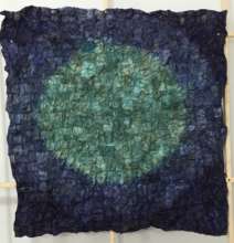 "Moon over Makira" dyed tapestry
