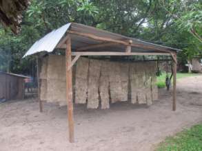 New silk drying house constructed this summer