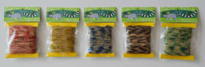 Ring tail raffia fibers