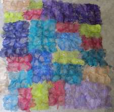 Color samples of SEPALI wild silk