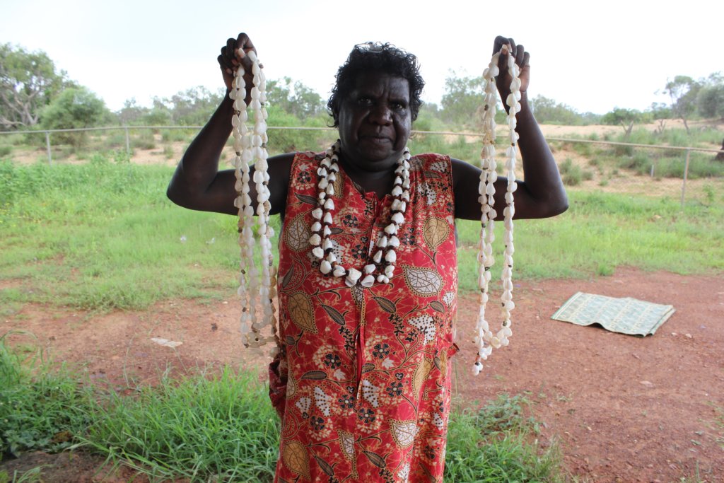 Lily's shell necklaces