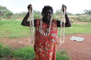 Lily's shell necklaces