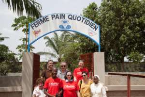 Inauguration with our president