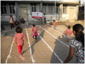 Putting their best foot forward at AAWC Sports Day