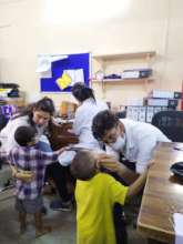 Dental camp for Umang beneficiaries.