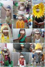 Umang beneficiaries during fancy dress celebration