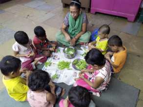 Fine motor skill activity.