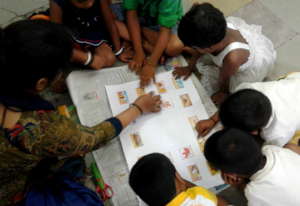 Umang beneficiaries during in-class sessions