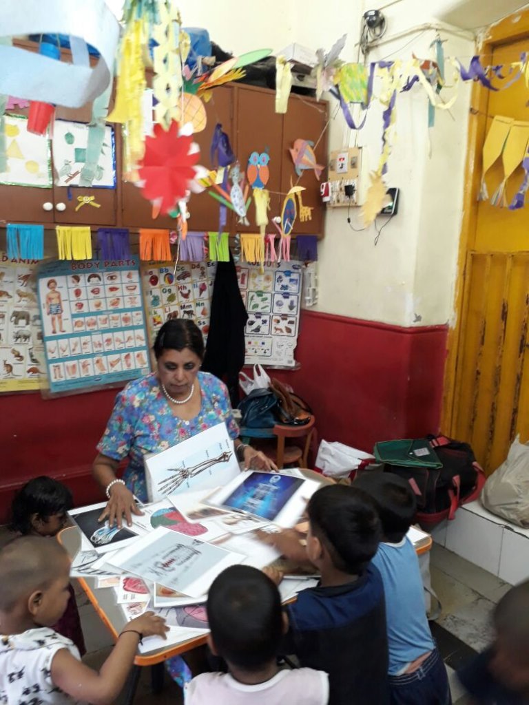 Reports on Nurture 75 vulnerable children in the RedLightArea