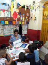 Umang children during their kindergarten classes