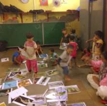 Interactive learning sessions at the kindergarten