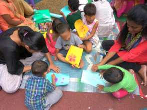 The joy of giving time! (Daan Utsav)