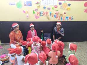 Christmas celebration with Umang beneficiaries