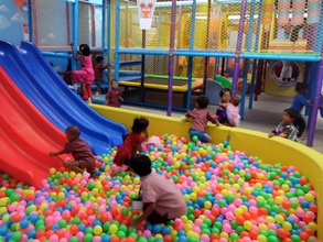 Fun visit to play-zone MILK!