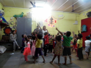Christmas celebration with Umang children