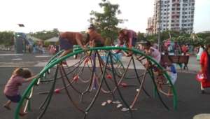 Wonder park visit with Umang beneficiaries.