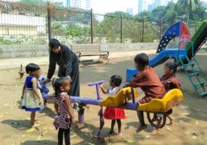 some Umang beneficiaries during garden visits