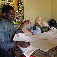 Shamsudeen hard at work