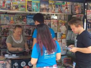 Raising awareness among shop owners