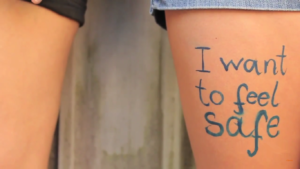 I want to feel safe / Quiero sentirme segura