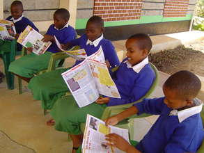 Children love reading Young African Express