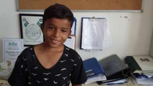 Samet at the centre in Fushe Kosove