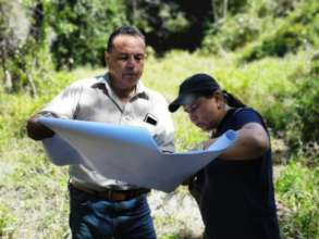 Engineers, working on the project redesign