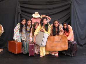 Theater classes help children of war to heal.