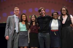 2014 Brower Youth Award winners on stage